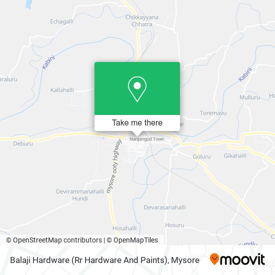 Balaji Hardware (Rr Hardware And Paints) map