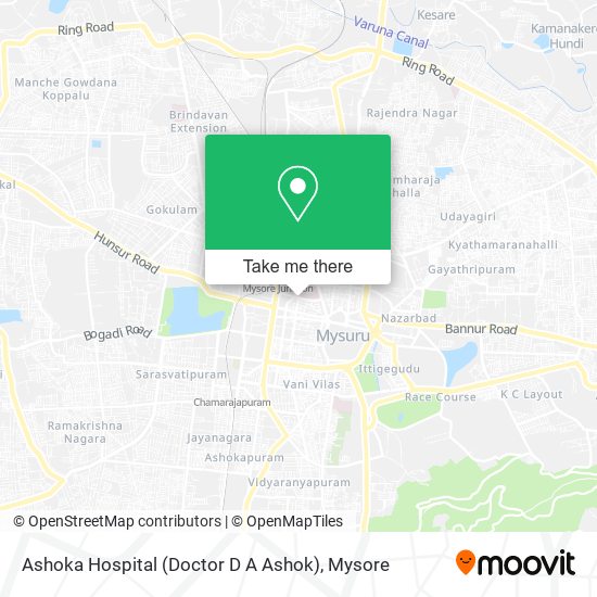 Ashoka Hospital (Doctor D A Ashok) map