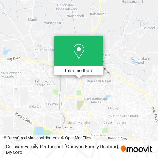 Caravan Family Restaurant map