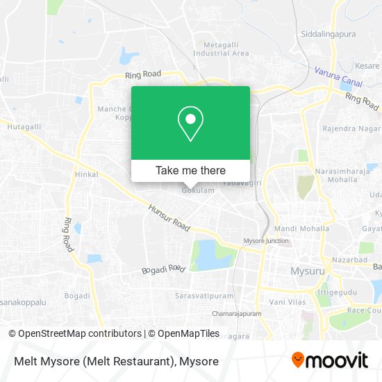 Melt Mysore (Melt Restaurant) map