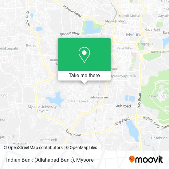 Indian Bank (Allahabad Bank) map