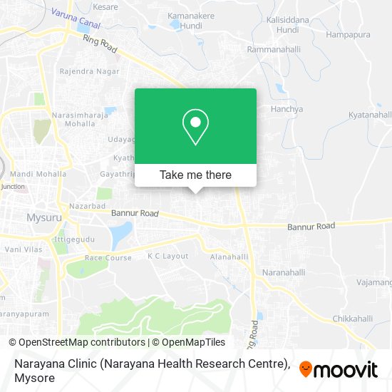 Narayana Clinic (Narayana Health Research Centre) map