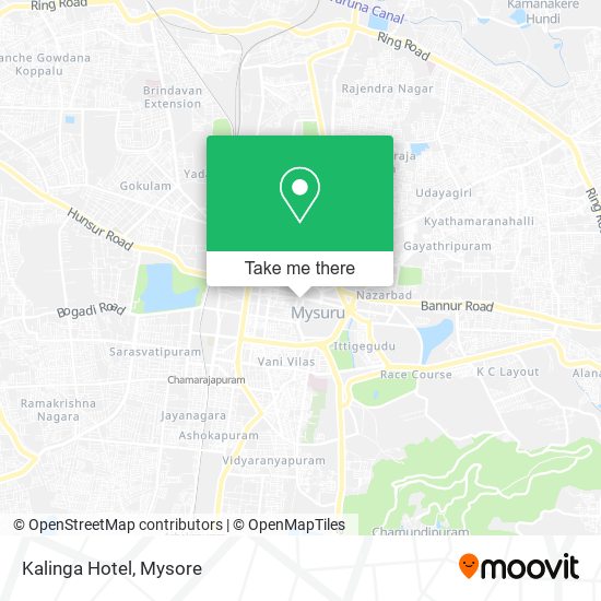Kalinga Hotel map