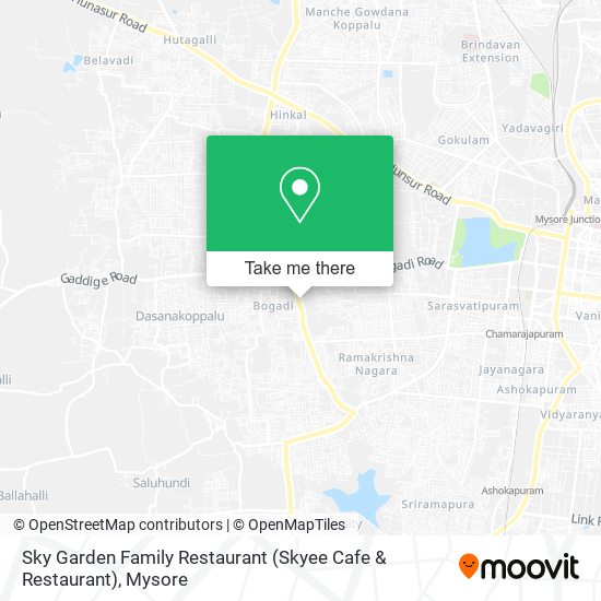 Sky Garden Family Restaurant (Skyee Cafe & Restaurant) map