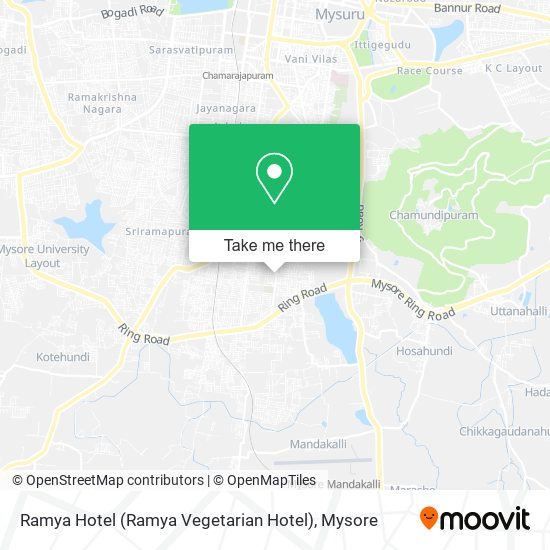 Ramya Hotel (Ramya Vegetarian Hotel) map