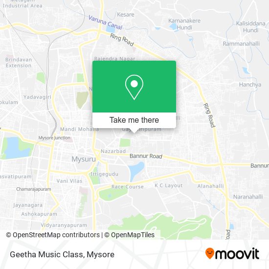 Geetha Music Class map