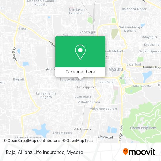 Bajaj Allianz Life Insurance map