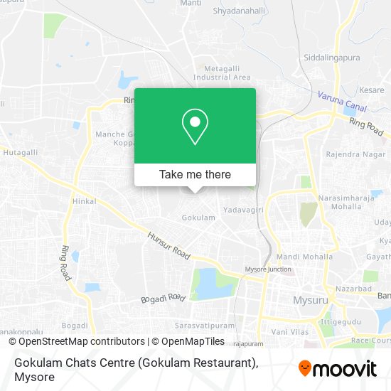 Gokulam Chats Centre (Gokulam Restaurant) map