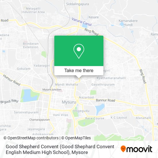 Good Shepherd Convent (Good Shephard Convent English Medium High School) map