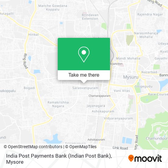 India Post Payments Bank (Indian Post Bank) map