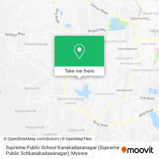 Supreme Public School Kanakadasanagar (Supreme Public Schkanakadasanagar) map