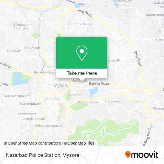 Nazarbad Police Station map