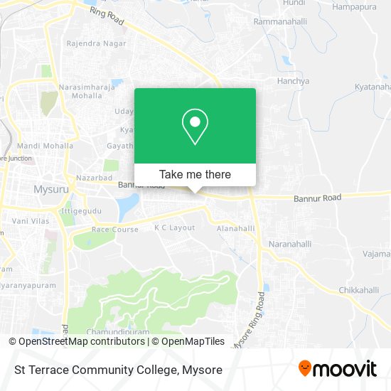 St Terrace Community College map