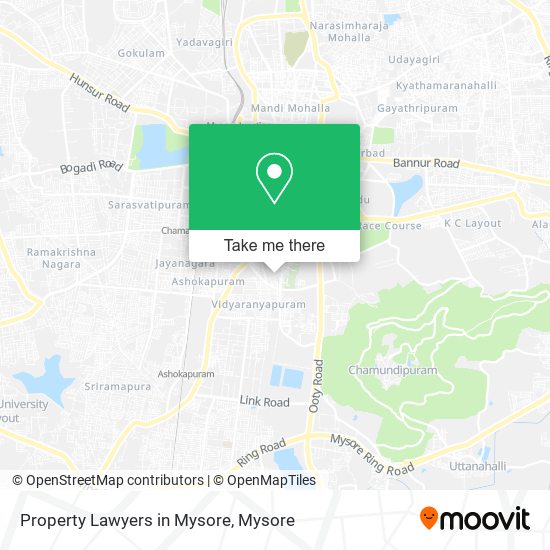 Property Lawyers in Mysore map