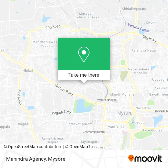 Mahindra Agency map