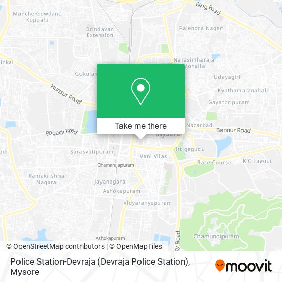 Police Station-Devraja map