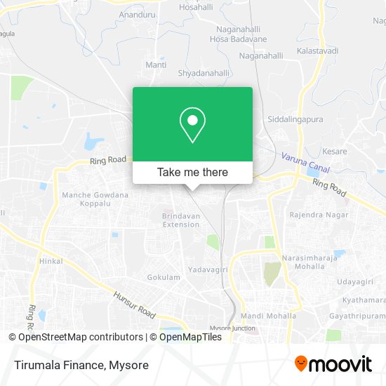 Tirumala Finance map