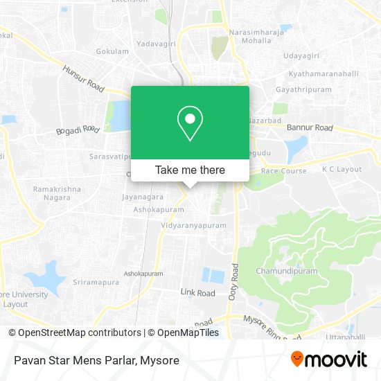 Pavan Star Mens Parlar map