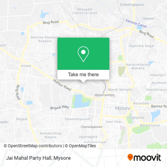 Jai Mahal Party Hall map