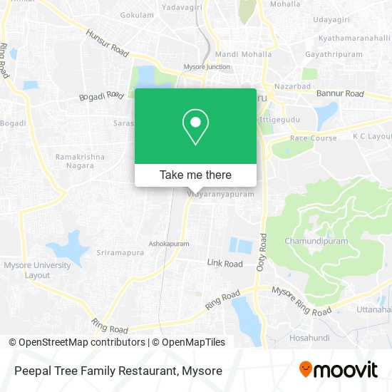 Peepal Tree Family Restaurant map