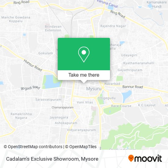 Cadalam's Exclusive Showroom map