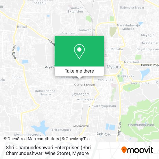 Shri Chamundeshwari Enterprises (Shri Chamundeshwari Wine Store) map