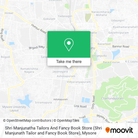 Shri Manjunatha Tailors And Fancy Book Store (Shri Manjunath Tailor and Fancy Book Store) map