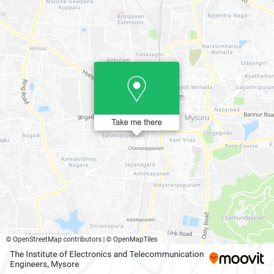 The Institute of Electronics and Telecommunication Engineers map