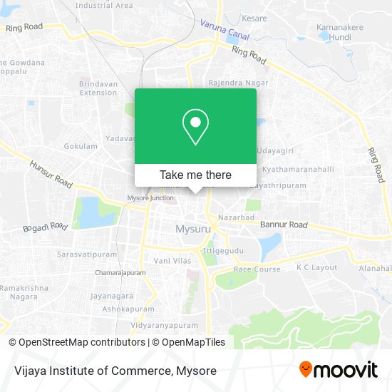 Vijaya Institute of Commerce map