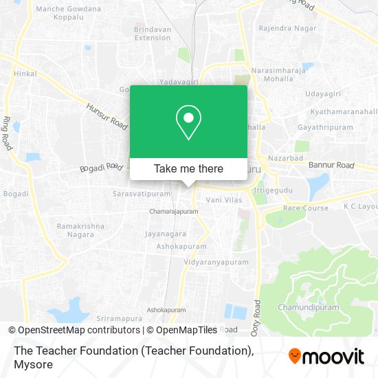 The Teacher Foundation map