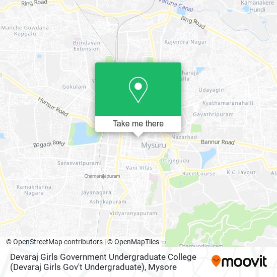 Devaraj Girls Government Undergraduate College (Devaraj Girls Gov't Undergraduate) map