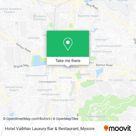 Hotel Vaibhav Lauxury Bar & Restaurant map