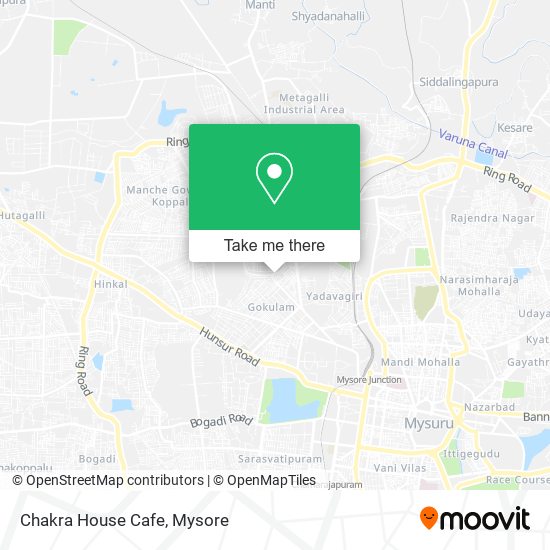 Chakra House Cafe map