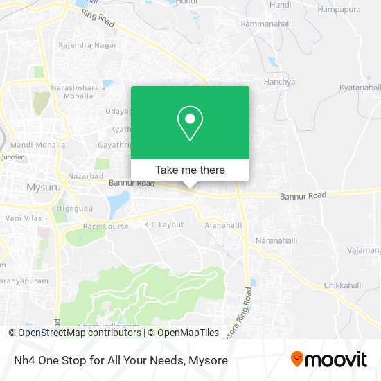 Nh4 One Stop for All Your Needs map