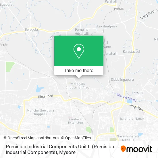 Precision Industrial Components Unit II map
