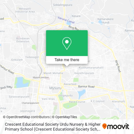 Crescent Educational Society Urdu Nursery & Higher Primary School map