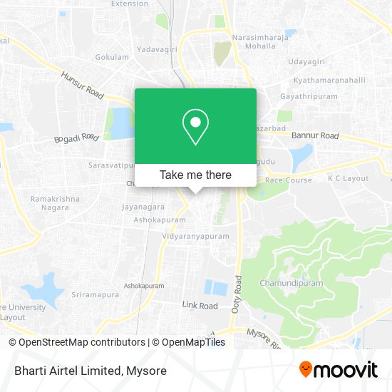 Bharti Airtel Limited map