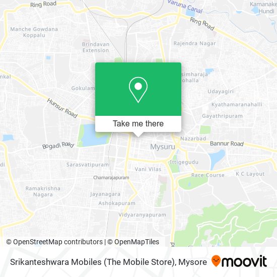 Srikanteshwara Mobiles (The Mobile Store) map