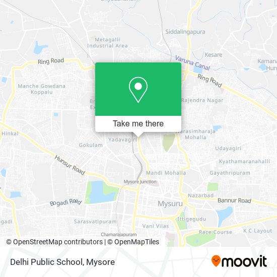 Delhi Public School map