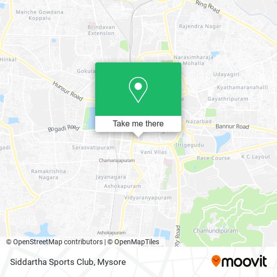 Siddartha Sports Club map