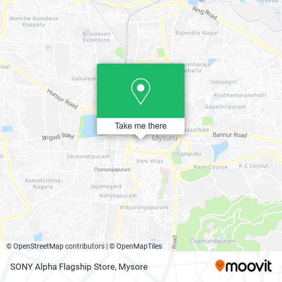 SONY Alpha Flagship Store map