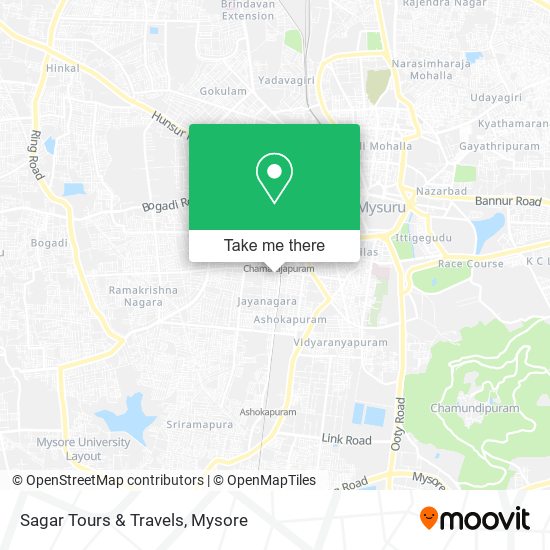 Sagar Tours & Travels map