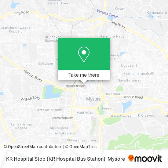 KR Hospital Stop (KR Hospital Bus Station) map