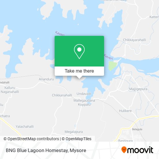 BNG Blue Lagoon Homestay map