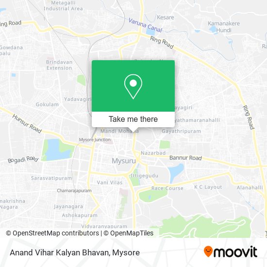 Anand Vihar Kalyan Bhavan map