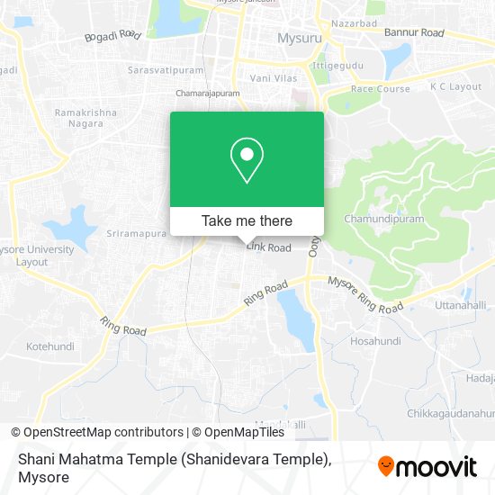 Shani Mahatma Temple (Shanidevara Temple) map