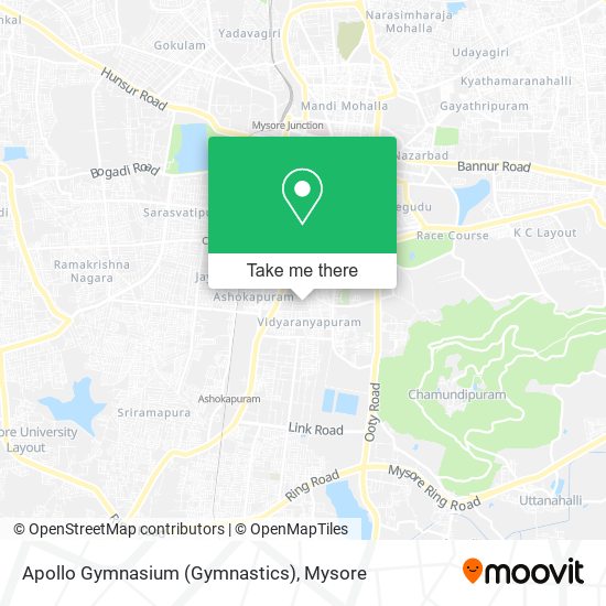 Apollo Gymnasium (Gymnastics) map