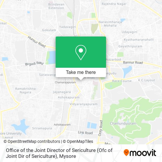 Office of the Joint Director of Sericulture (Ofc of Joint Dir of Sericulture) map