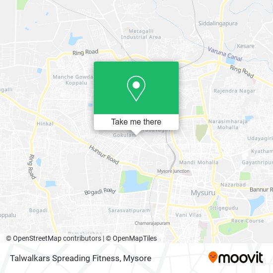 Talwalkars Spreading Fitness map