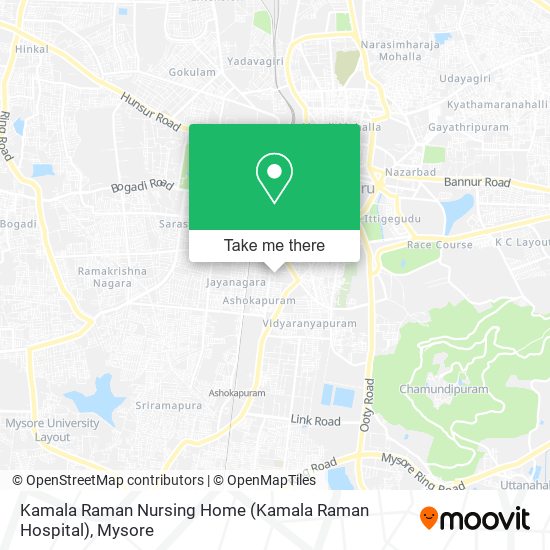 Kamala Raman Nursing Home (Kamala Raman Hospital) map